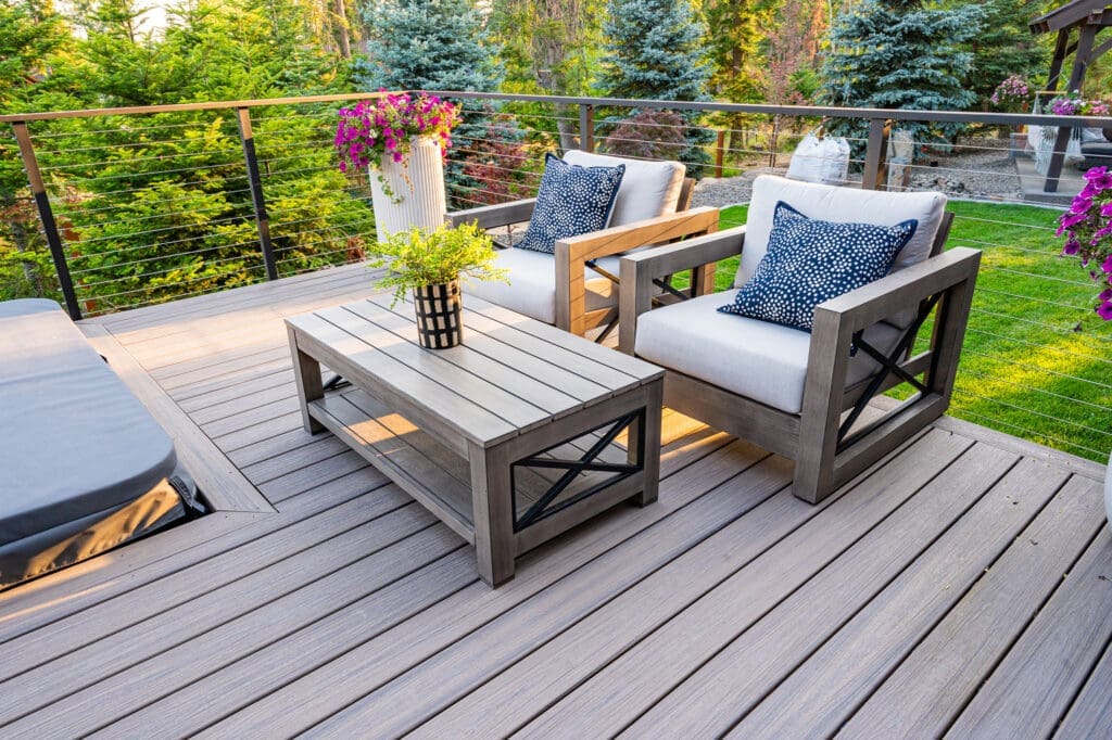 cable railing system with safety