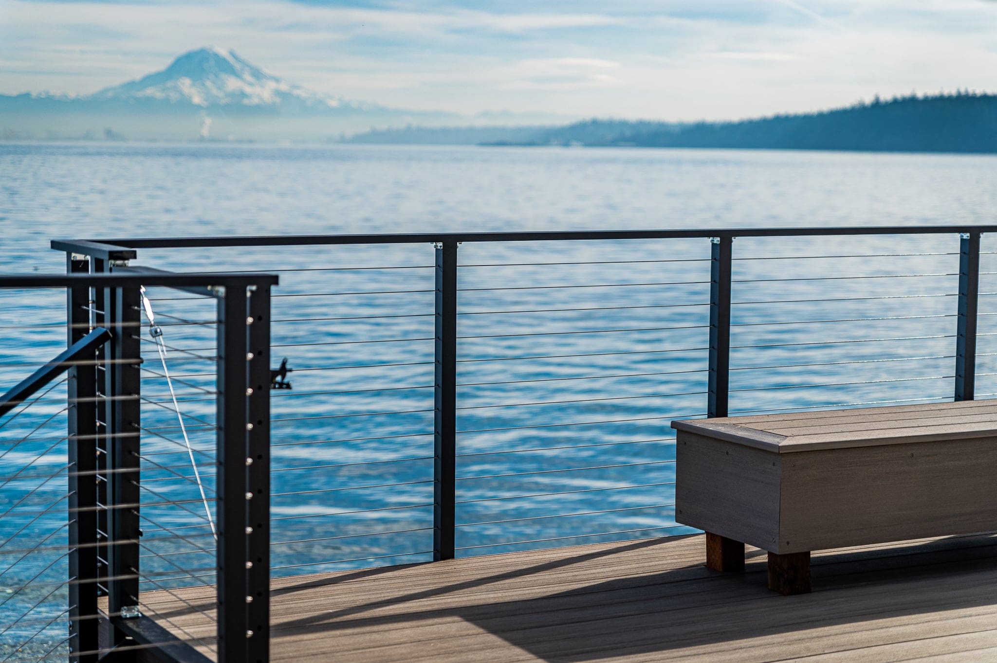Horizontal Wire Railing Horizontal Cable Railing Installation - 3 Brothers Decking