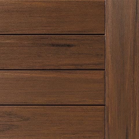 Close-up of wooden texture with horizontal panels.